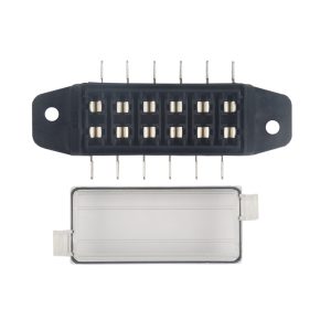 CAIXA FUSIVEL UNIVERSAL 6 POLOS/12 VIA