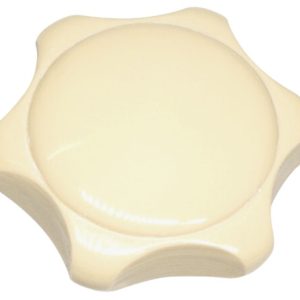 BOTAO AR QUENTE PAINEL FUSCA /70 BEGE