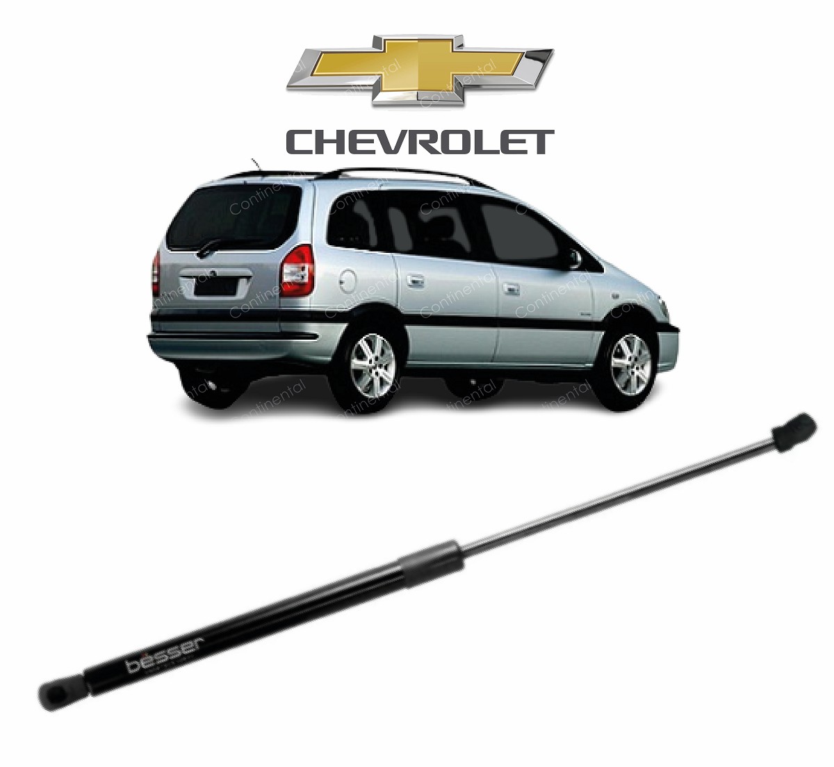 AMORTECEDOR TAMPA TRASEIRA