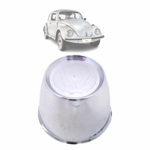 CALOTA CENTRO RODA FUSCA/BRA CROMADA