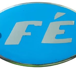 EMBLEMA ESCUDO FE AZUL
