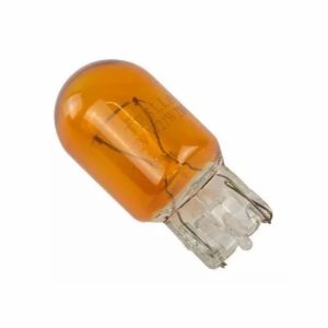 LAMPADA 1 POLO AMBAR BASE VIDRO