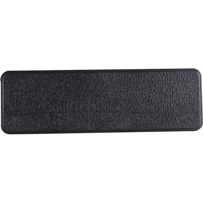 TAPA BURACO ENCAIXE LISO PRETO