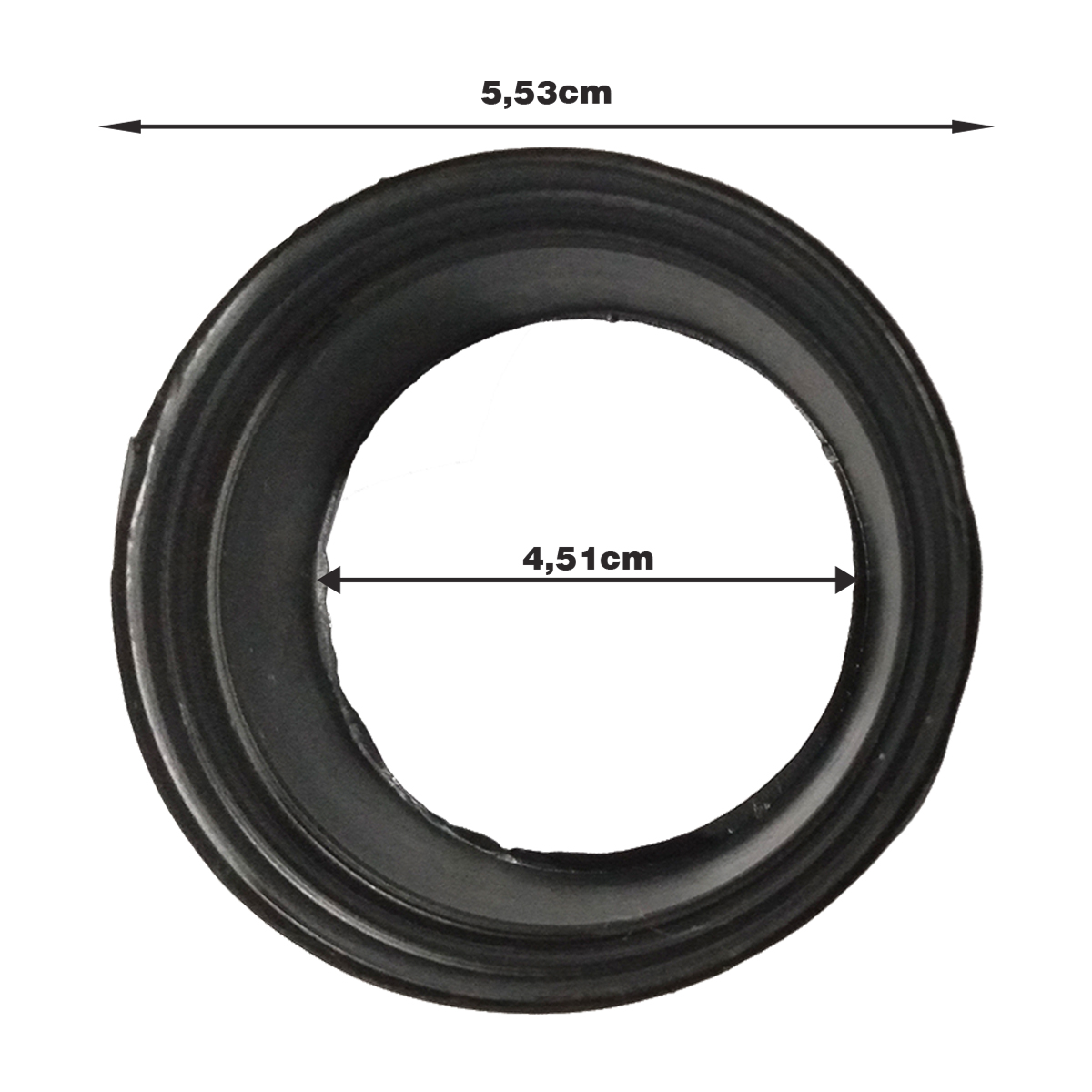 BORRACHA BRACO SUSP FUSCA/BRA PIVO MAI - Imagem 3