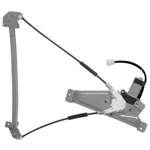 MAQUINA VIDRO DIANTEIRA ELETRICA