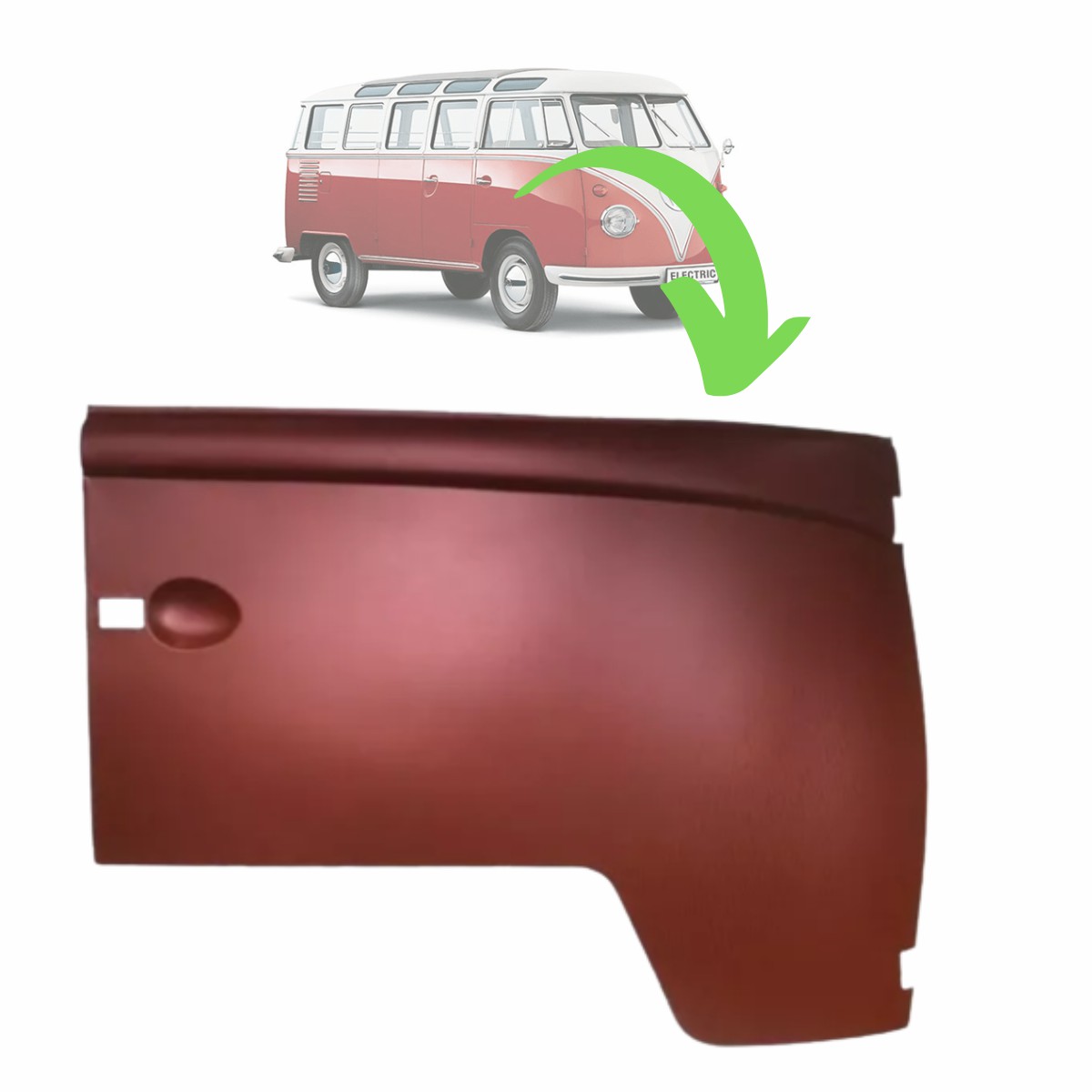 FOLHA PORTA DT KOMBI /75 LD