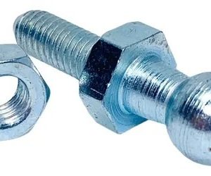 PARAFUSO ESFERA M8 COM PORCA ZINCADO