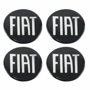 CALOTA CENTRO RODA FIAT PRETO 51MM