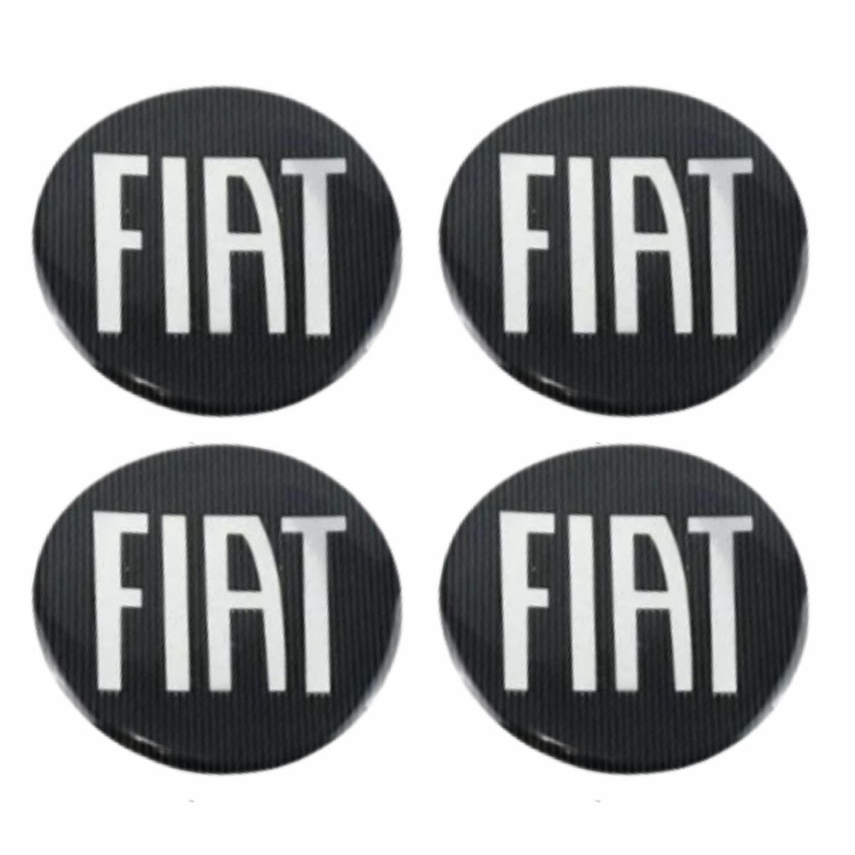 CALOTA CENTRO RODA FIAT PRETO 51MM