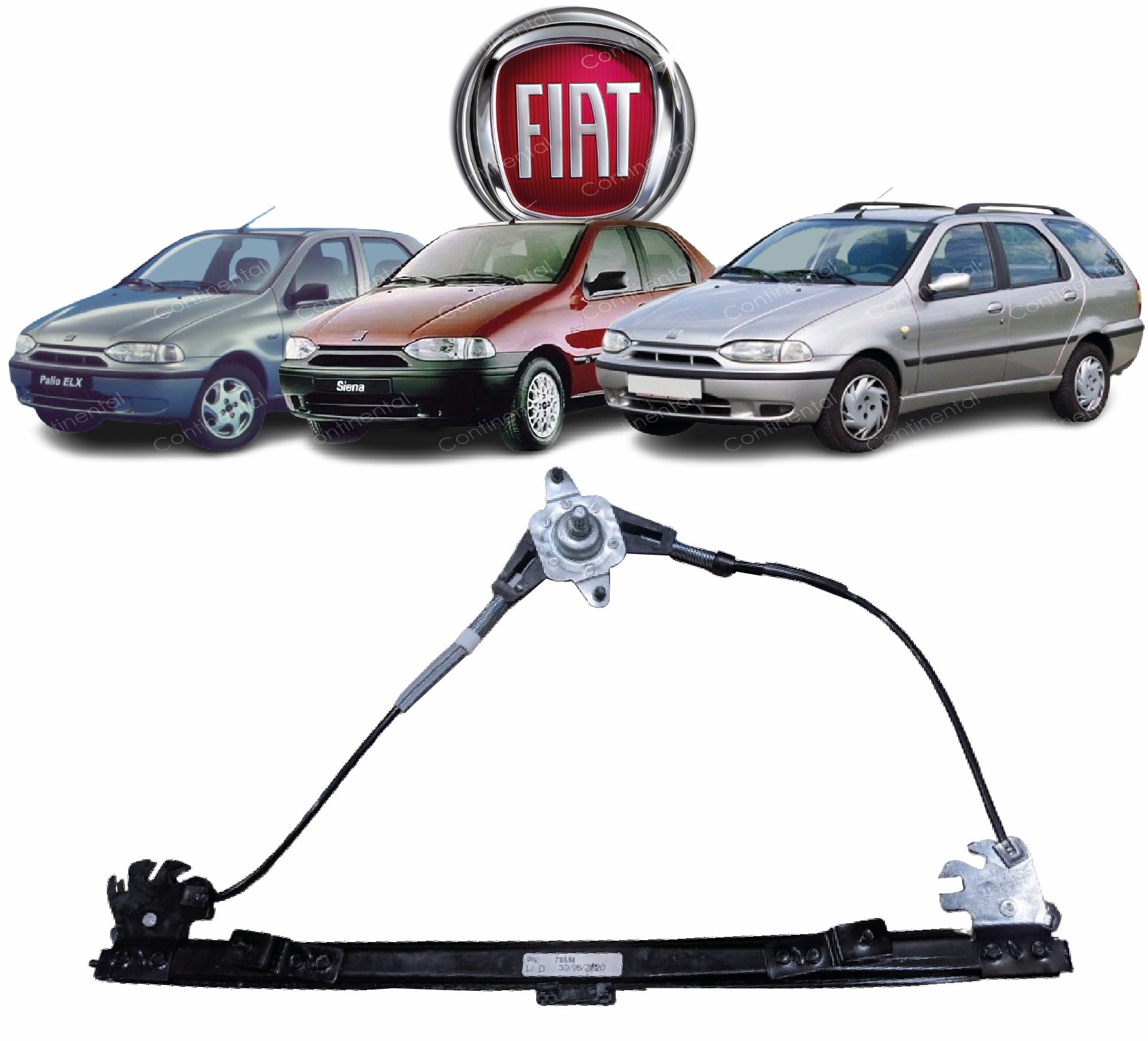 MAQUINA VIDRO DIANTEIRA MECANICA