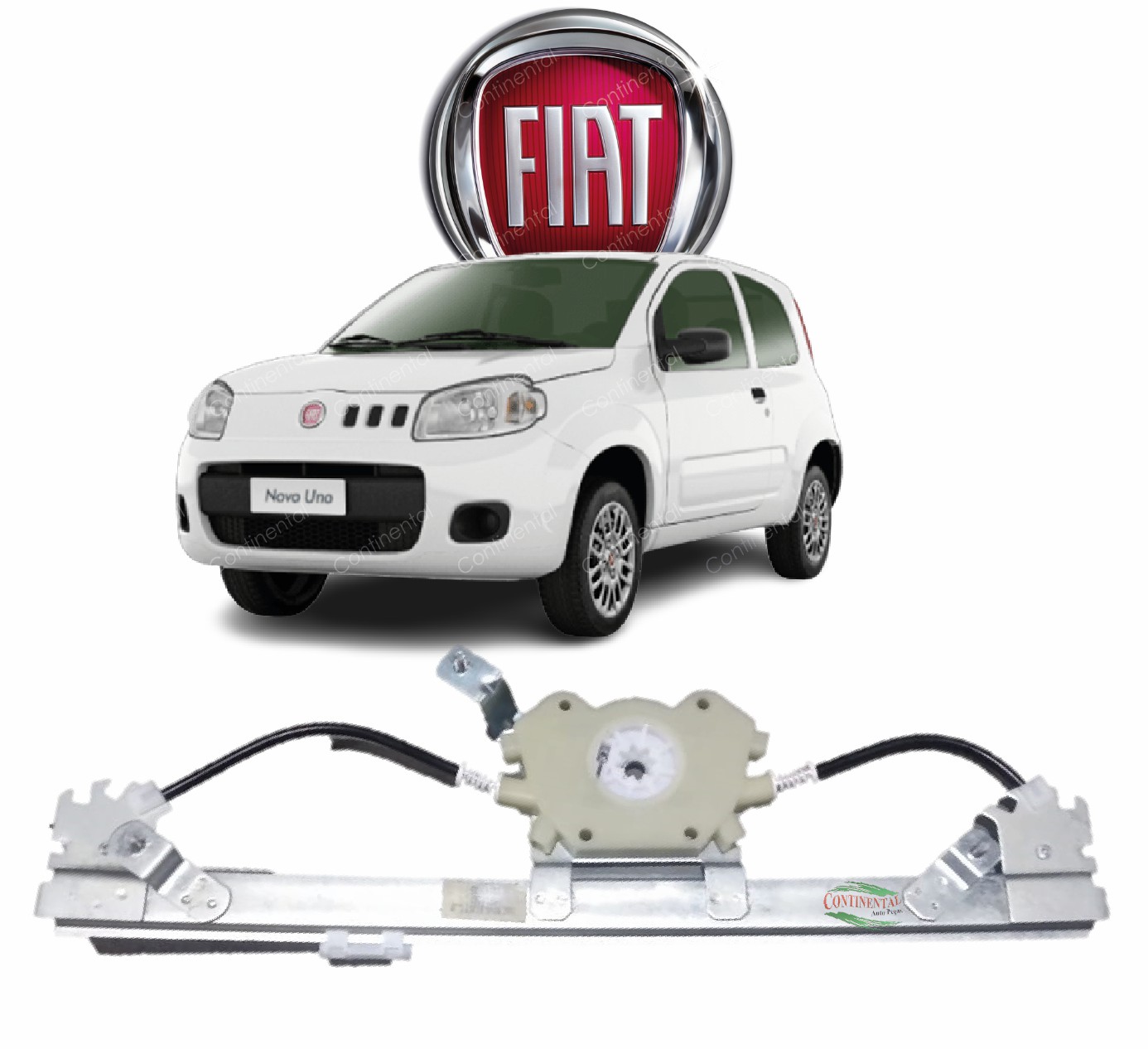 MAQUINA VIDRO DIANTEIRA ELETRICA